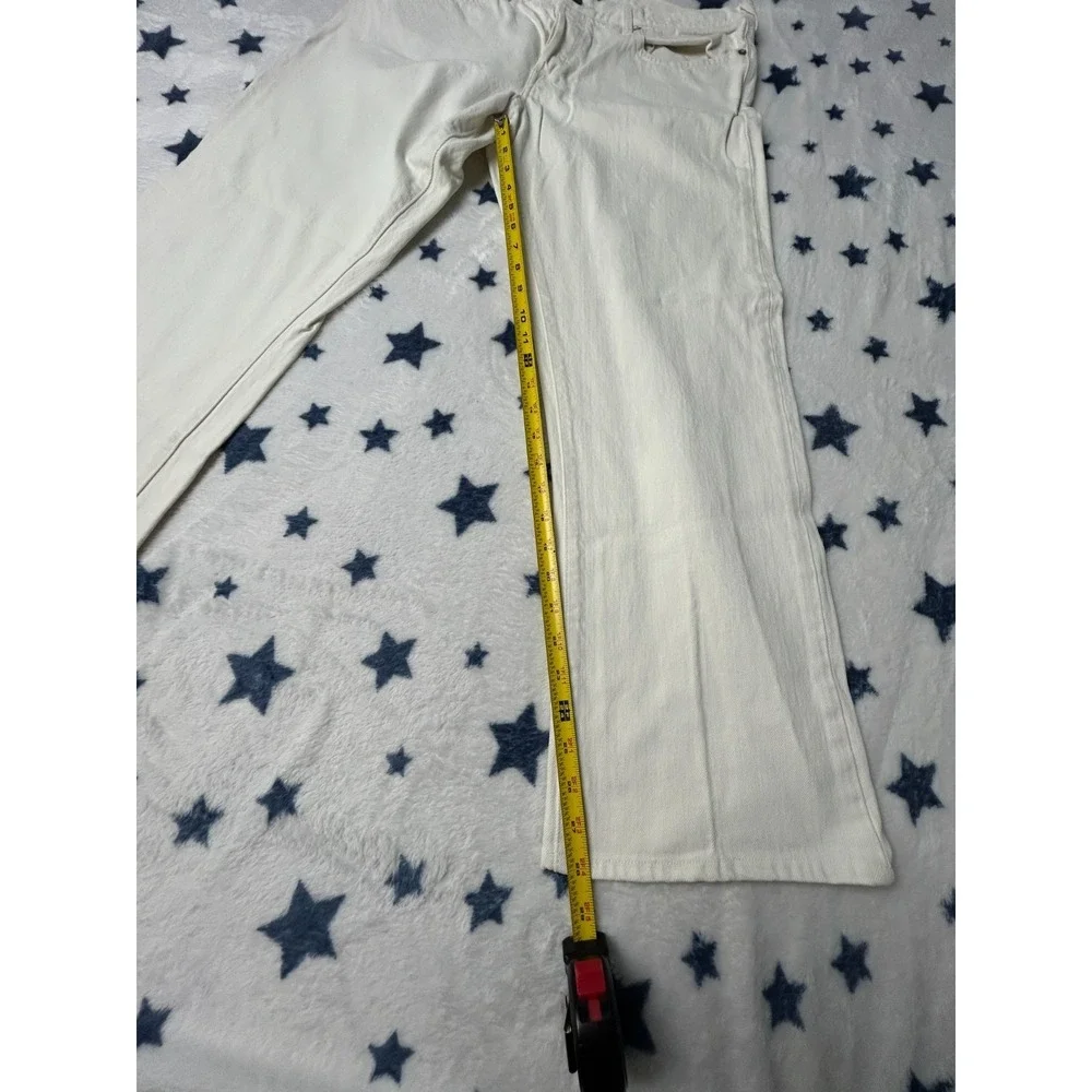 GUESS Jeans Mens 36x32 White Straight Leg Denim Jeans 100% Cotton USA